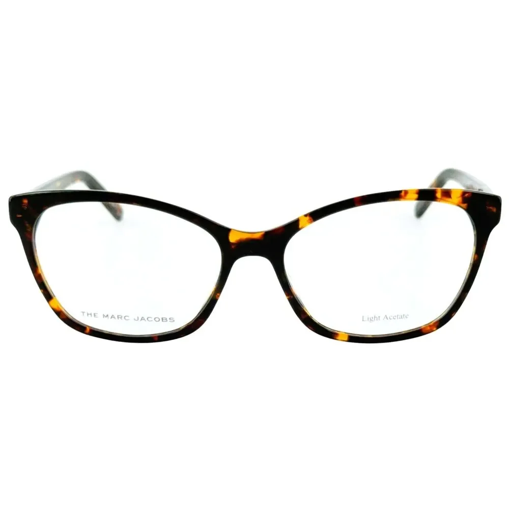 Marc Jacobs Marc 539  Womens Plastic Eyeglass Frame WR9 Brown Havana 53-16